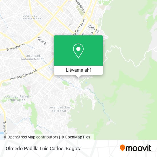 Mapa de Olmedo Padilla Luis Carlos