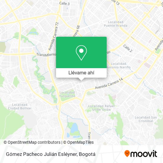 Mapa de Gómez Pacheco Julián Esléyner