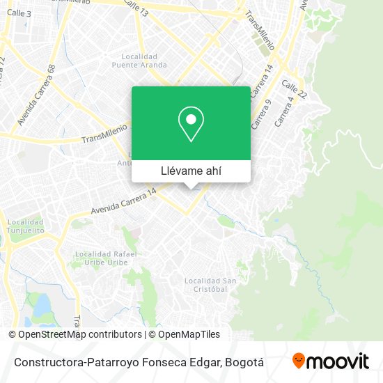 Mapa de Constructora-Patarroyo Fonseca Edgar