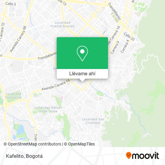 Mapa de Kafelito