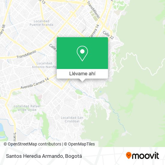 Mapa de Santos Heredia Armando