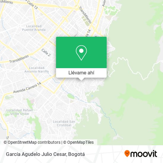 Mapa de García Agudelo Julio Cesar