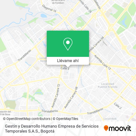 Mapa de Gestin y Desarrollo Humano Empresa de Servicios Temporales S.A.S.