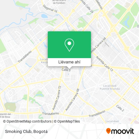Mapa de Smoking Club