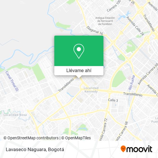 Mapa de Lavaseco Naguara