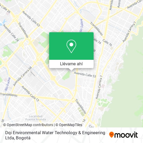 Mapa de Dqi Environmental Water Technology & Engineering Ltda