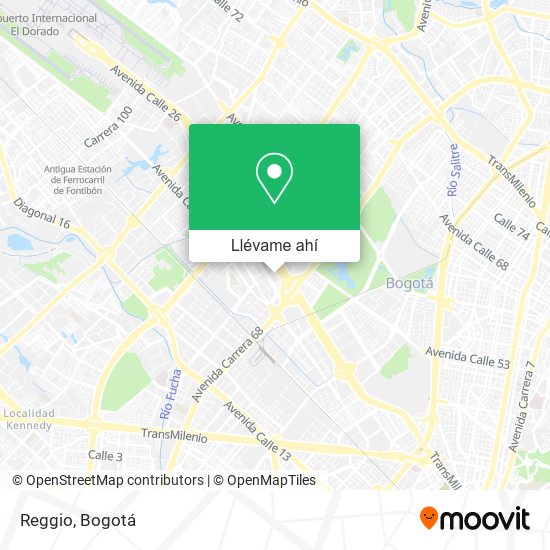 Mapa de Reggio