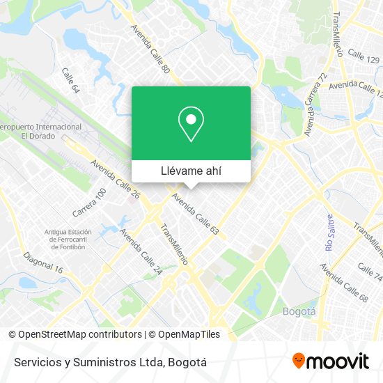 Mapa de Servicios y Suministros Ltda