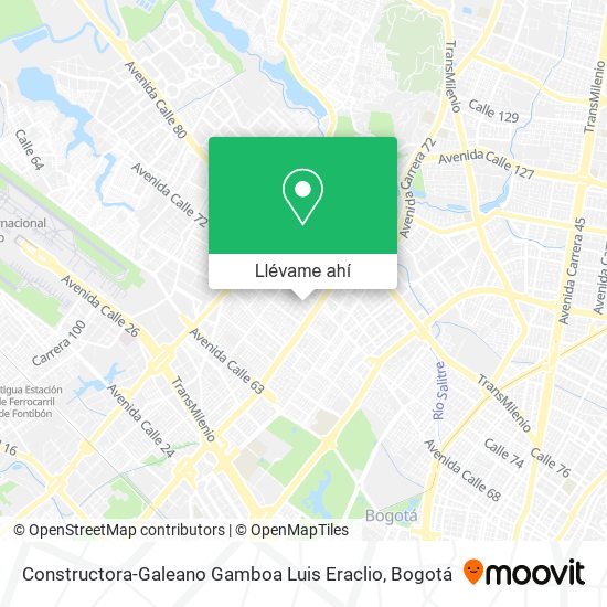 Mapa de Constructora-Galeano Gamboa Luis Eraclio