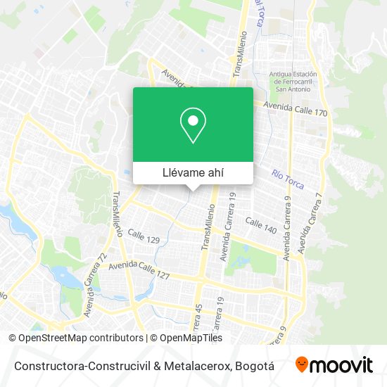 Mapa de Constructora-Construcivil & Metalacerox