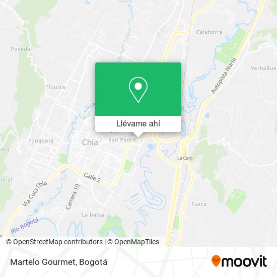 Mapa de Martelo Gourmet