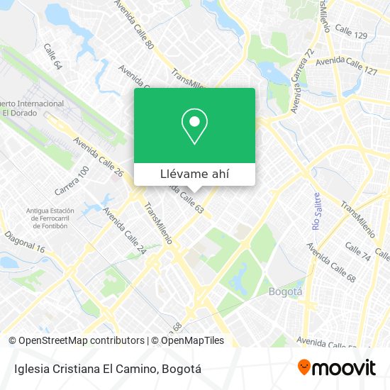 Cómo llegar a Iglesia Cristiana El Camino en Engativá en SITP? Cómo llegar a Iglesia Cristiana El Camino en Engativá en SITP?