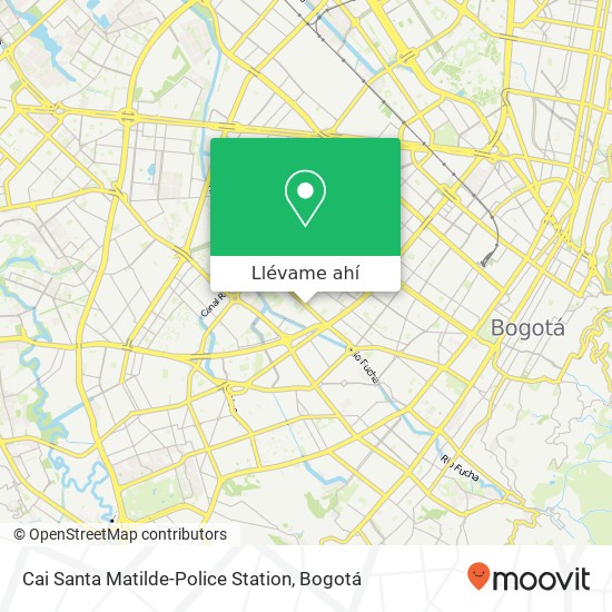 Mapa de Cai Santa Matilde-Police Station