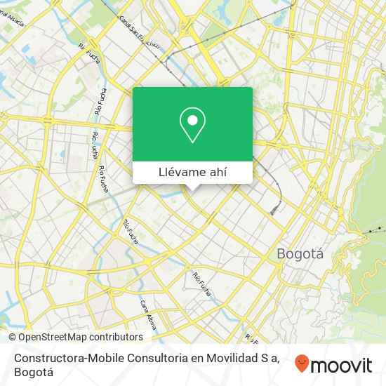 Mapa de Constructora-Mobile Consultoria en Movilidad S a