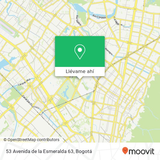 Mapa de 53 Avenida de la Esmeralda 63