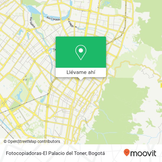 Mapa de Fotocopiadoras-El Palacio del Toner