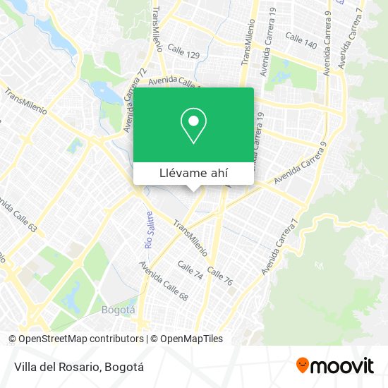 Mapa de Villa del Rosario