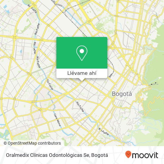 Mapa de Oralmedix Clínicas Odontológicas Se