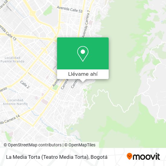 Mapa de La Media Torta (Teatro Media Torta)