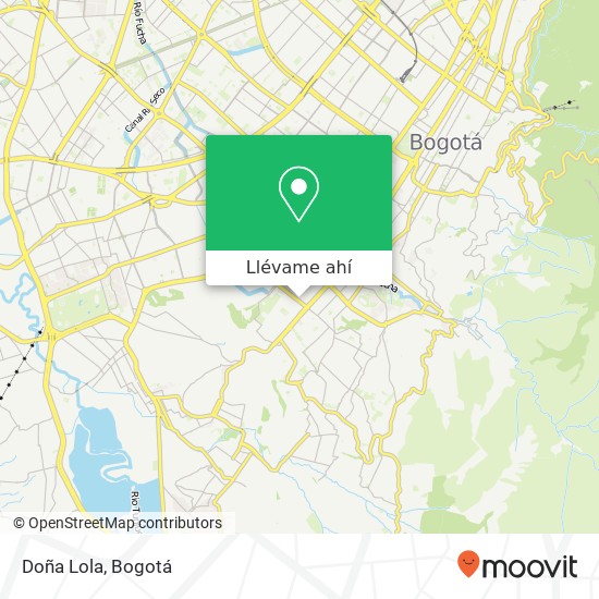 Mapa de Doña Lola