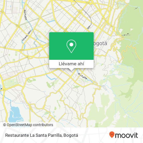 Mapa de Restaurante La Santa Parrilla