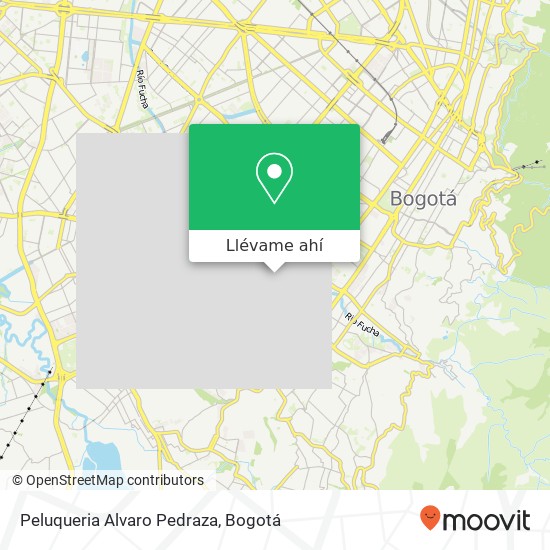 Mapa de Peluqueria Alvaro Pedraza