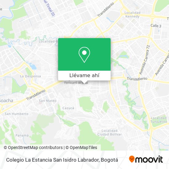 Mapa de Colegio La Estancia San Isidro Labrador