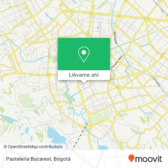 Mapa de Pasteleria Bucarest