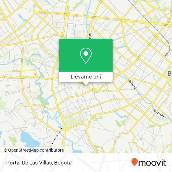 Mapa de Portal De Las Villas