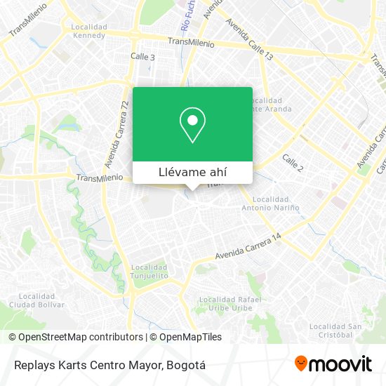 Mapa de Replays Karts Centro Mayor