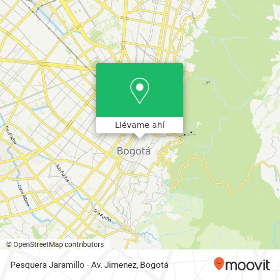 Mapa de Pesquera Jaramillo - Av. Jimenez