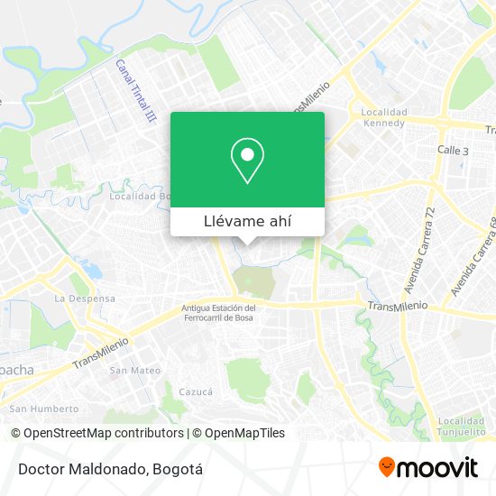 Mapa de Doctor Maldonado