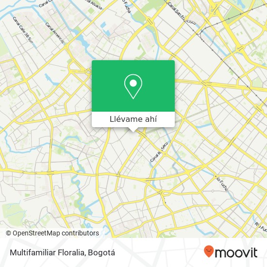 Mapa de Multifamiliar Floralia