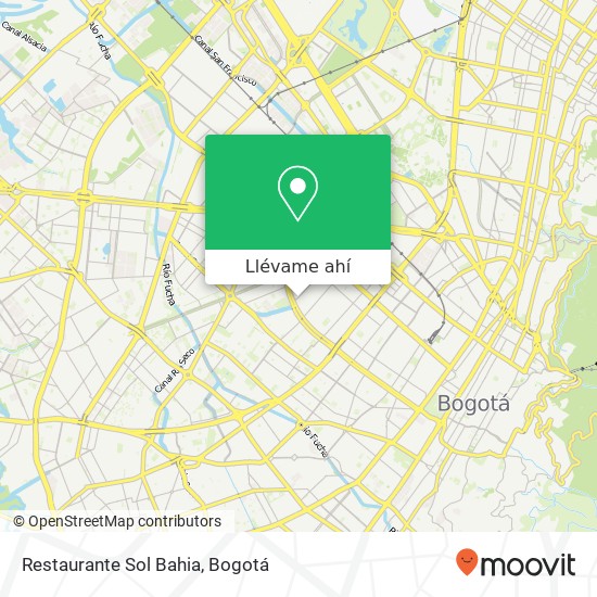 Mapa de Restaurante Sol Bahia