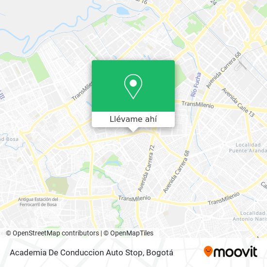 Mapa de Academia De Conduccion Auto Stop