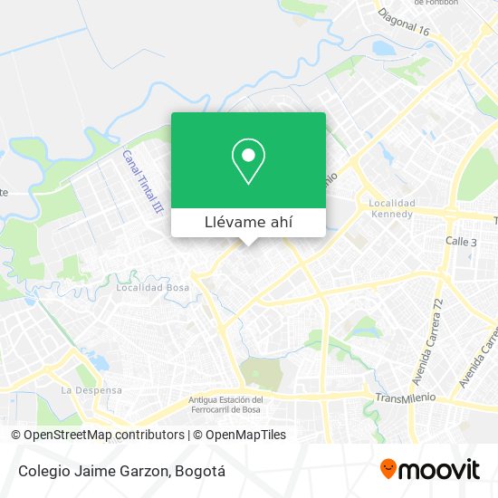 Mapa de Colegio Jaime Garzon