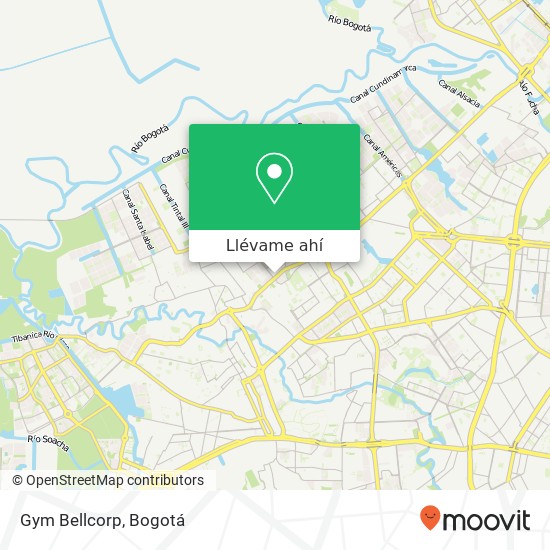 Mapa de Gym Bellcorp