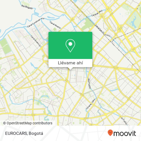 Mapa de EUROCARS