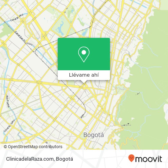 Mapa de ClinicadelaRaza.com