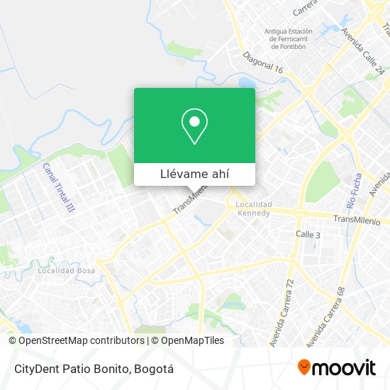 Mapa de CityDent Patio Bonito