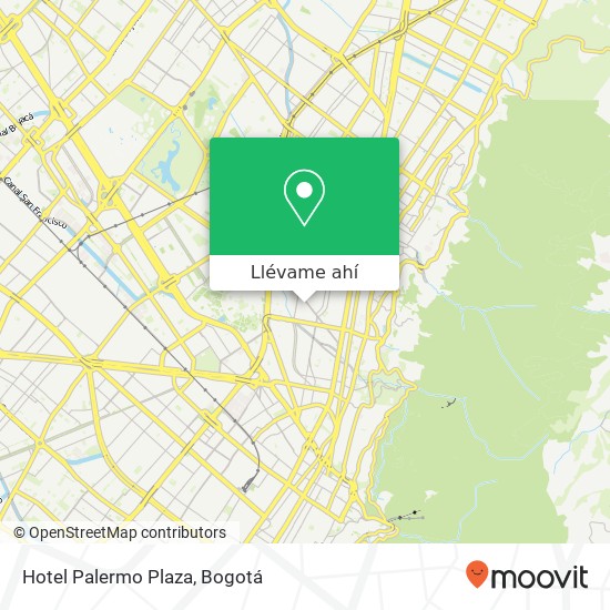Mapa de Hotel Palermo Plaza