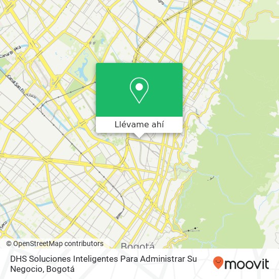 Mapa de DHS Soluciones Inteligentes Para Administrar Su Negocio