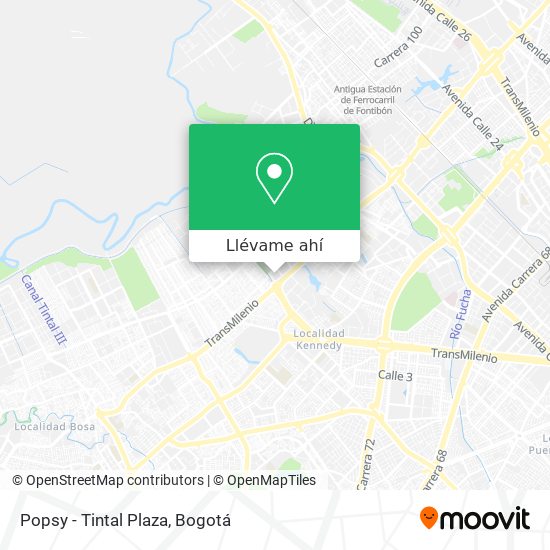 Mapa de Popsy - Tintal Plaza