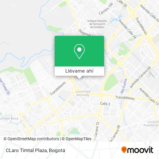 Mapa de CLaro Timtal Plaza