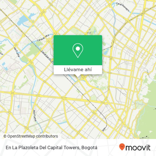 Mapa de En La Plazoleta Del Capital Towers