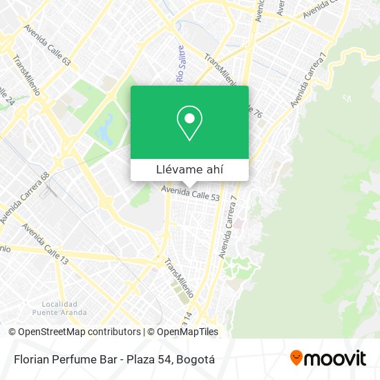 Mapa de Florian Perfume Bar - Plaza 54