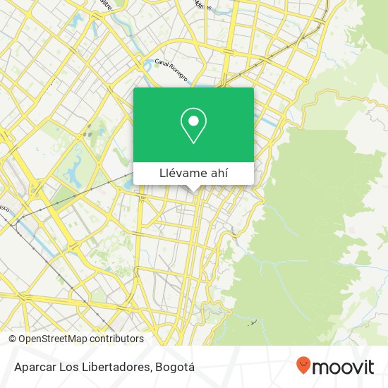Mapa de Aparcar Los Libertadores