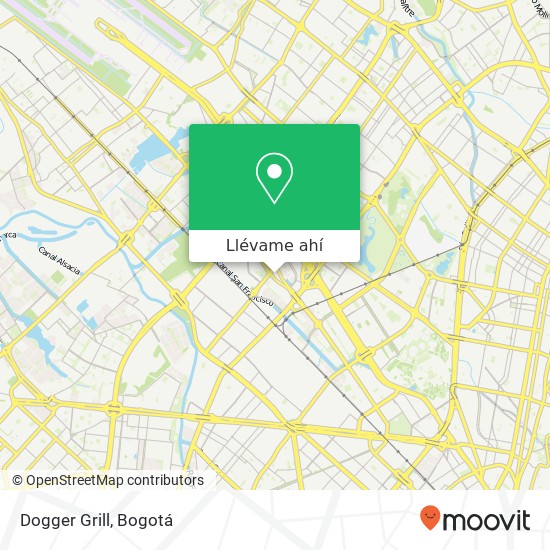 Mapa de Dogger Grill