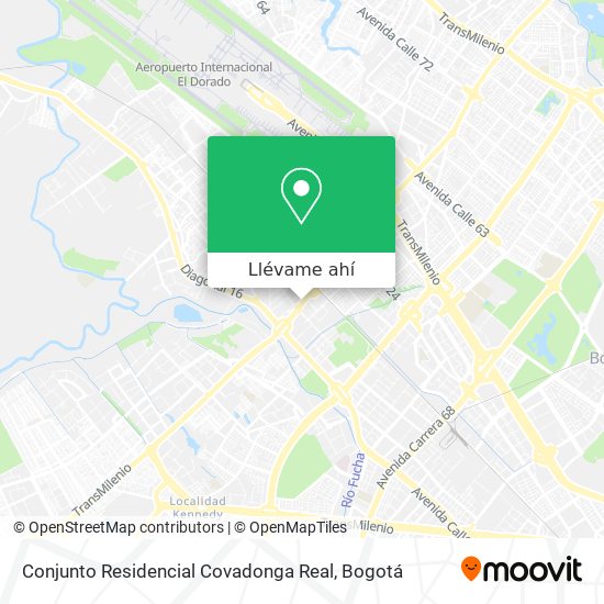 Mapa de Conjunto Residencial Covadonga Real