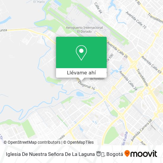 Mapa de Iglesia De Nuestra Señora De La Laguna 😇🙏